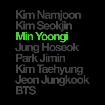 Chant Min Yoongi (Limited Edition)